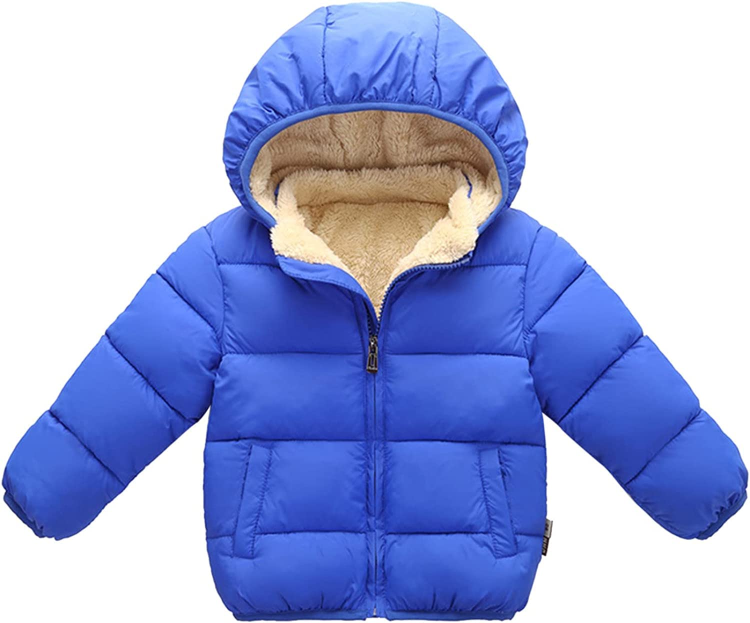 Chaqueta de bebé niños y niñas Chaqueta de Invierno Abajo Abrigo Orejas de Oso con Capucha Chaqueta de Lana Dibujos Animados niños Engrosada Ropa Exterior
