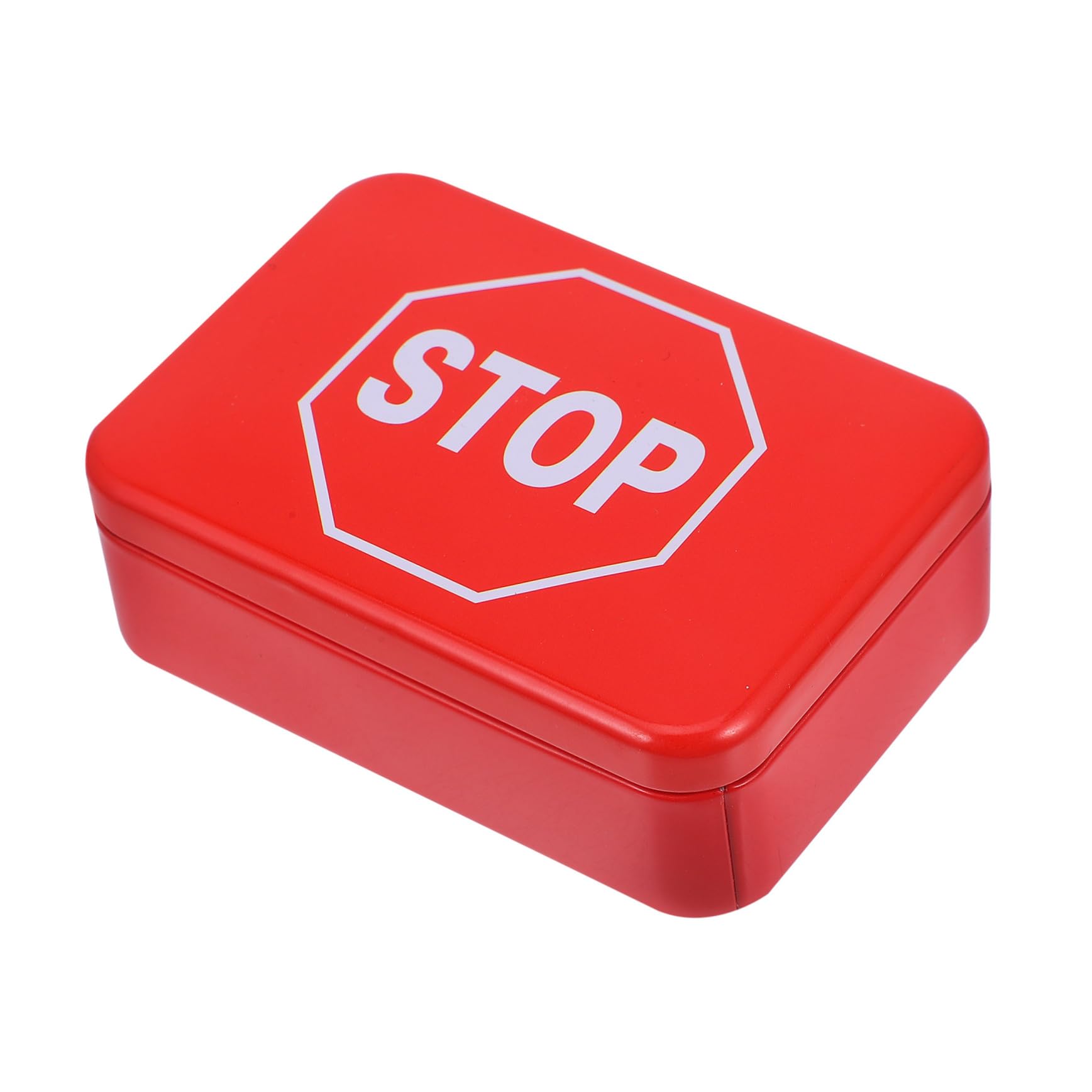 OKUMEYR Candy Tinplate Box Cookie Jar Storage Tin Lids Diy Craft Festive Decor