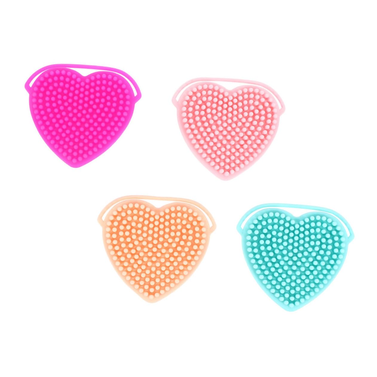 VALICLUD Skincare Tools Set 4pcs Face Wash Scrubber Brush for Women Gentle Exfoliation