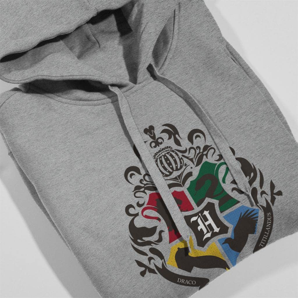 All+Every Harry Potter Hogwarts All Houses Crest Kid's Hooded Sweatshirt