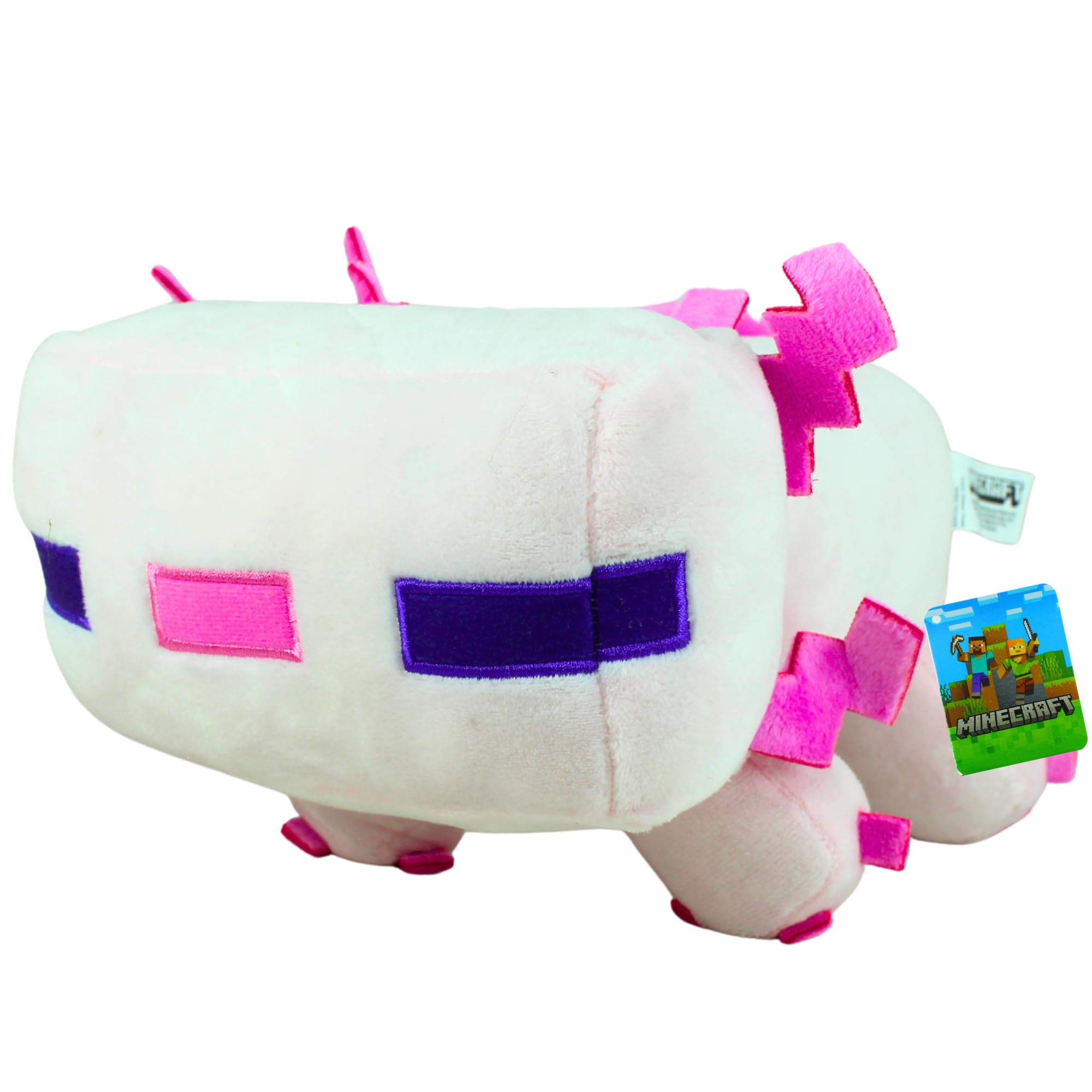 Minecraft 30cm Large Embroidered Super Soft Gift Quality Plush Toys - (30cm 12' Axolotl) — image 1