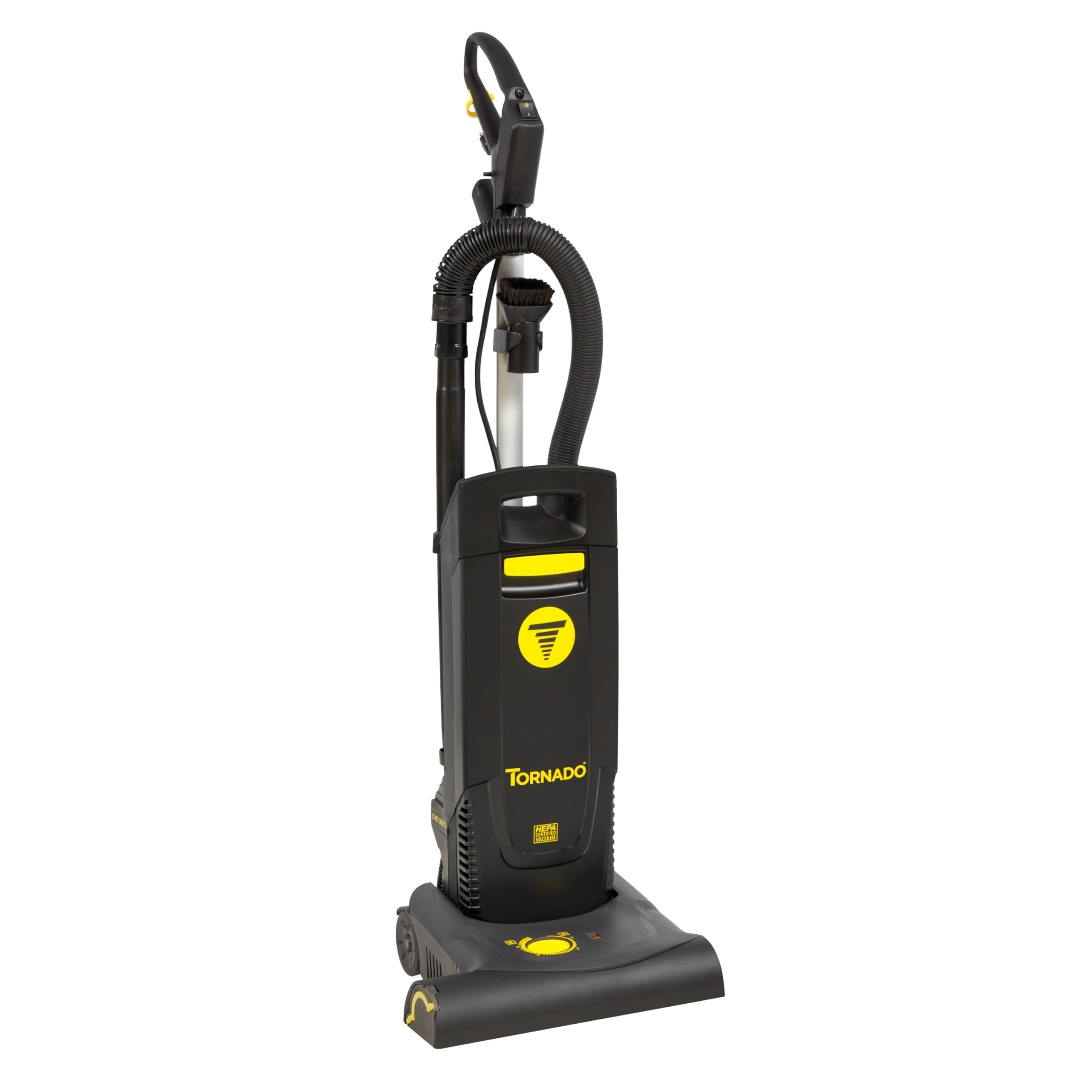 Tornado Deluxe CVD 38 15-Inch Single Motor HEPA Filtration Upright Vacuum with On-Board Tools 91438