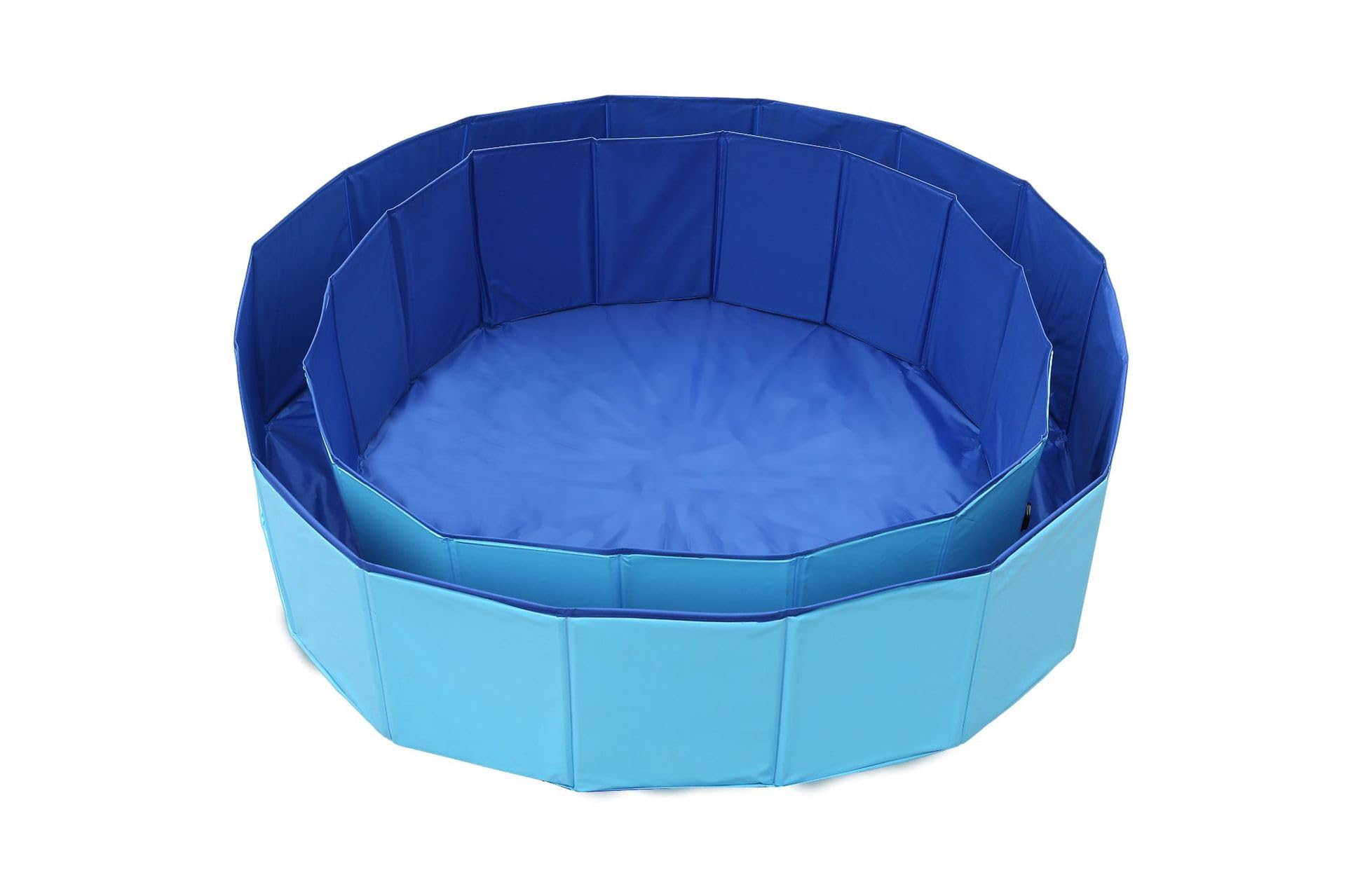 Tina plegable para perros, piscina grande de PVC para mascotas, piscina de juegos para mascotas, piscina antideslizante para el baño de perros en el jardín (80 x 20 cm)