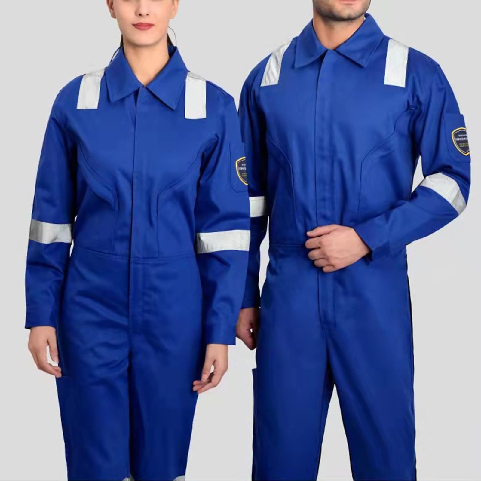 Combinaisons pour Women&Men Workwear avec Poches À Glissière, Bande Réfléchissante Et Ceinture Élastique