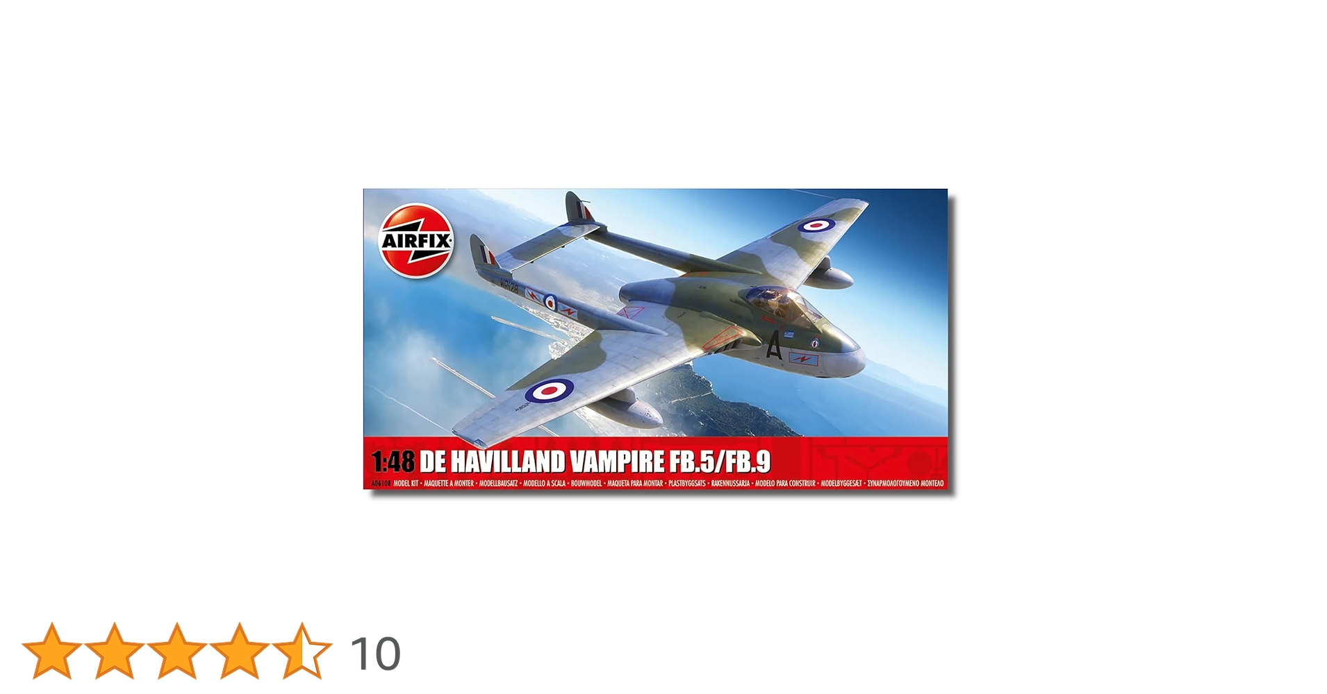 Amazon | エアフィックス 1/48 デ・ハビランド ヴァンパイア FB