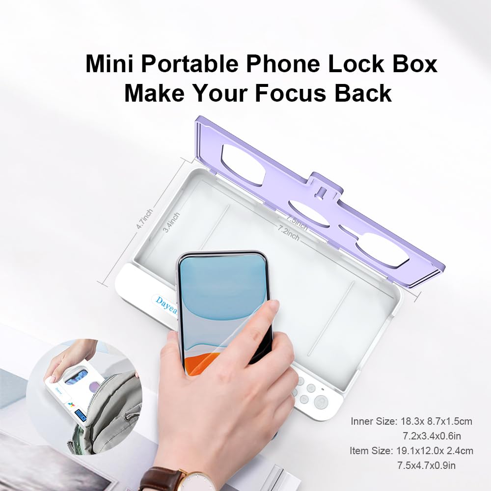 Dayear Mobiele Telefoon Timer Box Mobiele Gevangenis, Mobiele