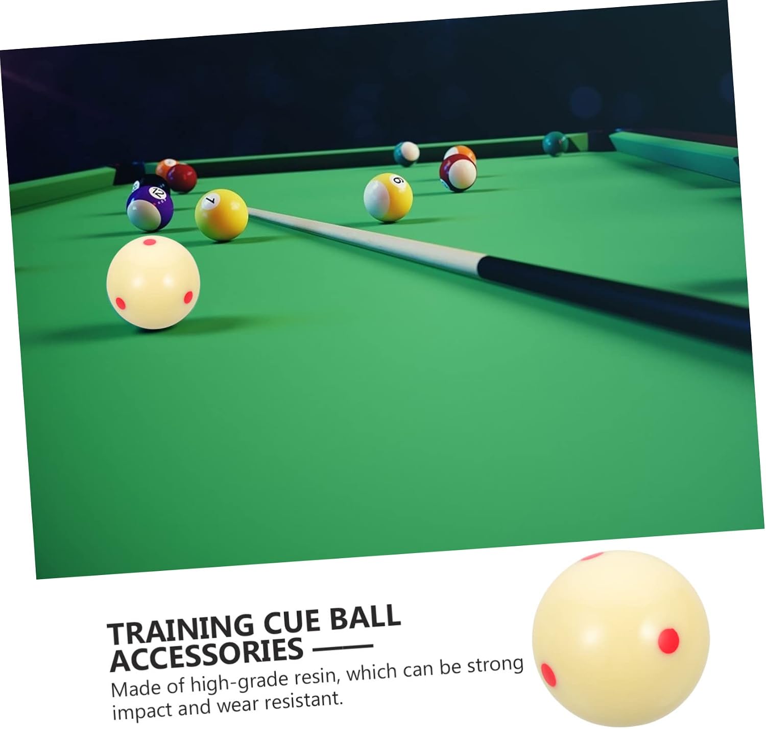 Training Cue Ball Cue Balls Billiard Pool Accessories Billiard Balls Pool Balls Billiard Ball Prop Cue