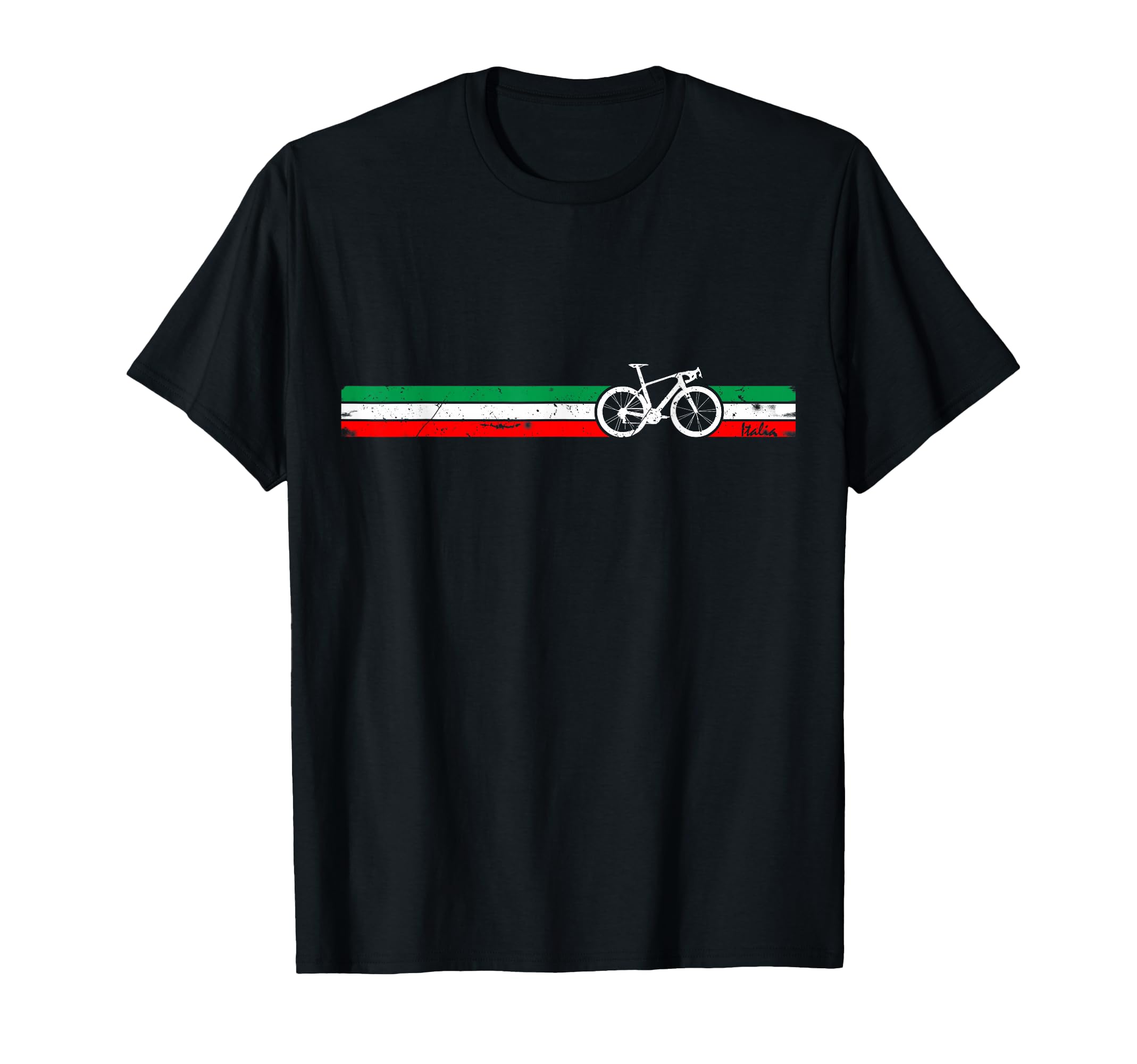 Cyclist Flag Italy Italian Bike Racing Cycling Bicycle Gifts T-Shirt