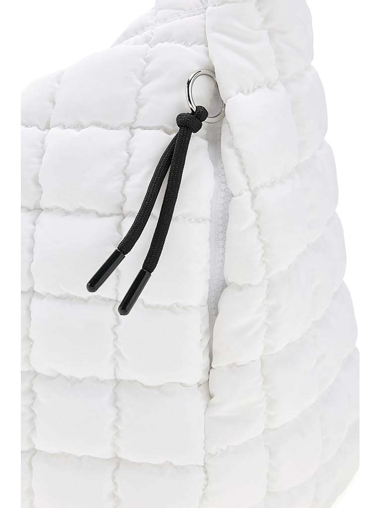 White Free People Quilted Carryall