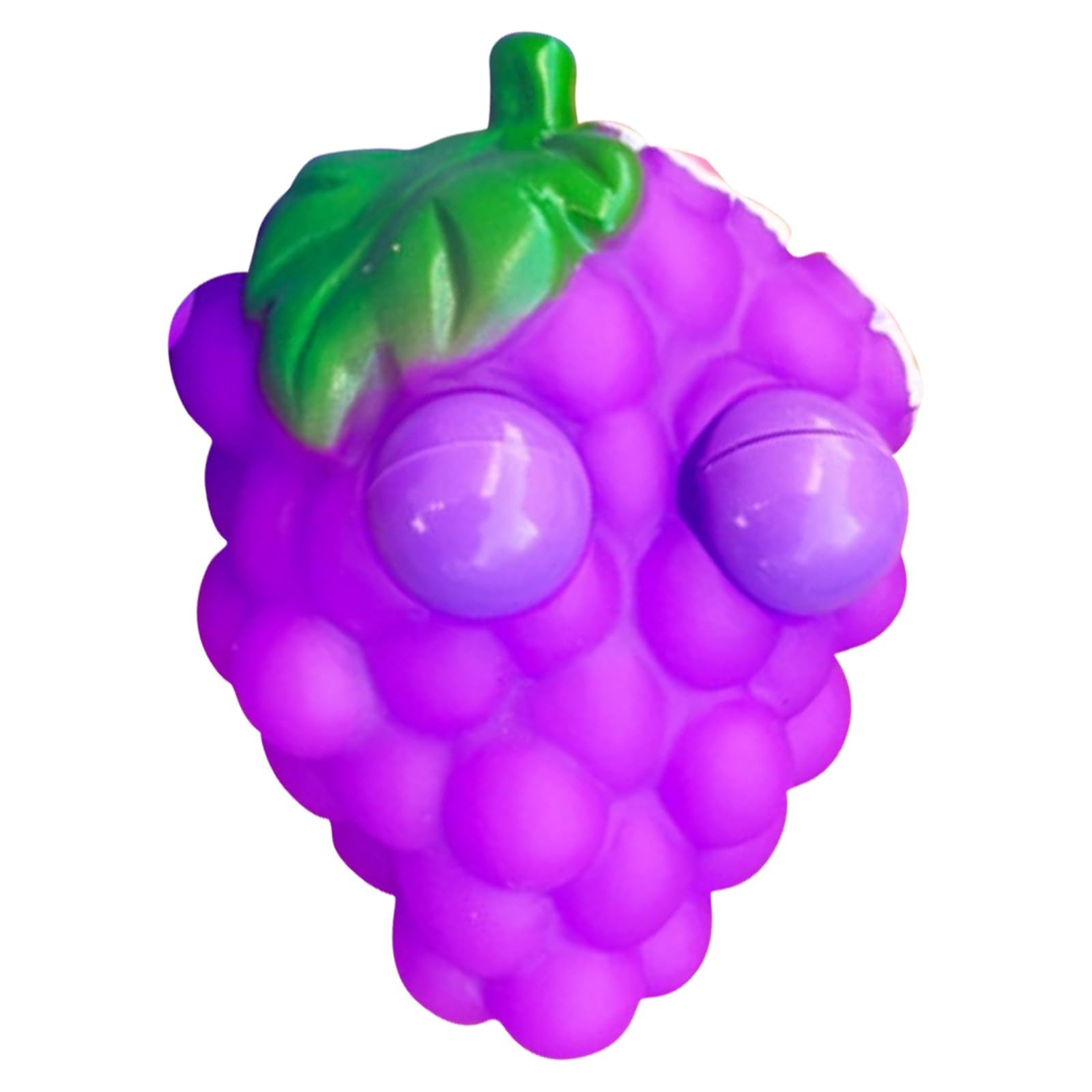 2026 New Giant Grape Squishy - Jumbo Big Fruit Grape Stress Ball, Cute Sensory Fidget Stress Balls Toys for Adults Stress & Anxiety Relief for Autism, Office Desk, Classroom & Party Favors