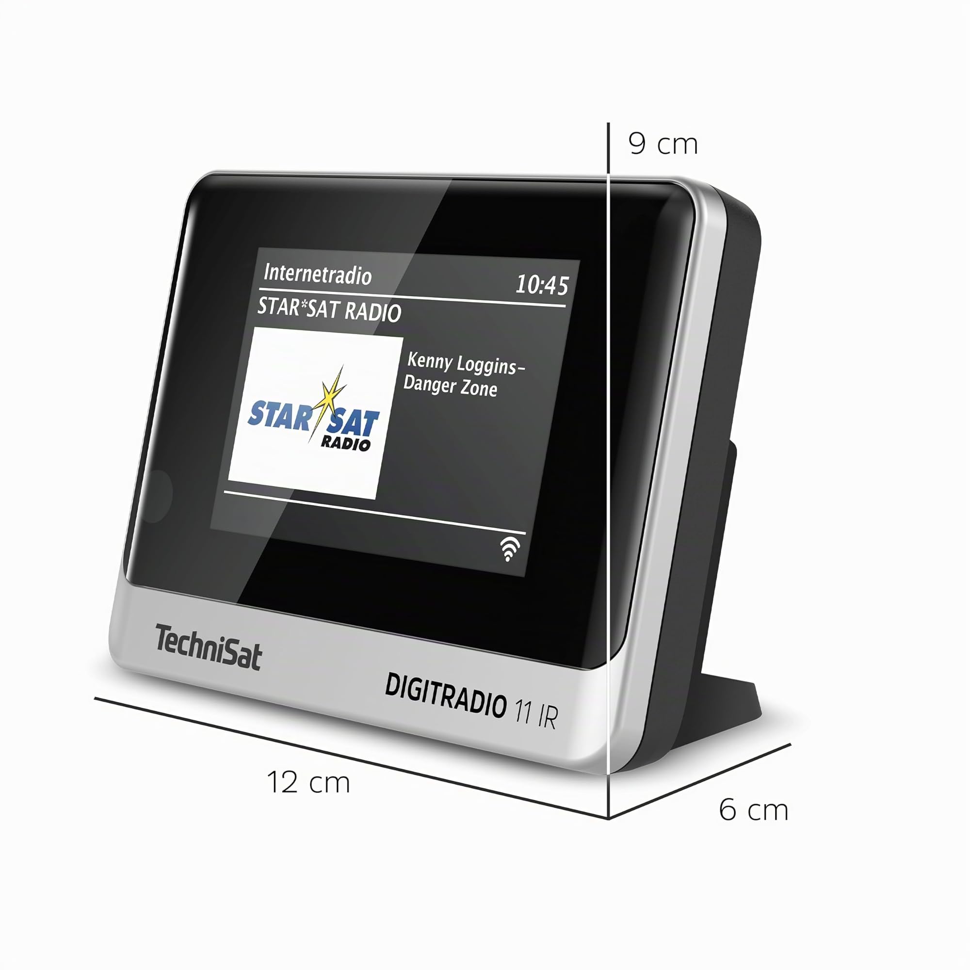 TechniSat DIGITRADIO 11 IR Adaptateur Dab+ et Radio Internet (Wi-FI, écran Couleur, Bluetooth, télécommande, réveil, sans Haut-Parleur, idéal pour la Mise à Niveau des systèmes Hi-FI existants)