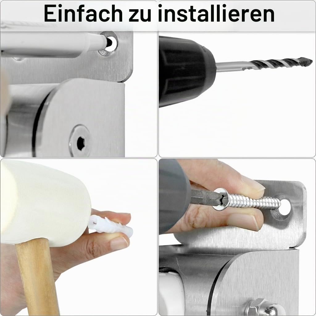 QWORK® Haltegriff, Toilettenhaltegriff mit Bein, Rutschfeste Faltbare Toilettenstangen Toilettenhilfen