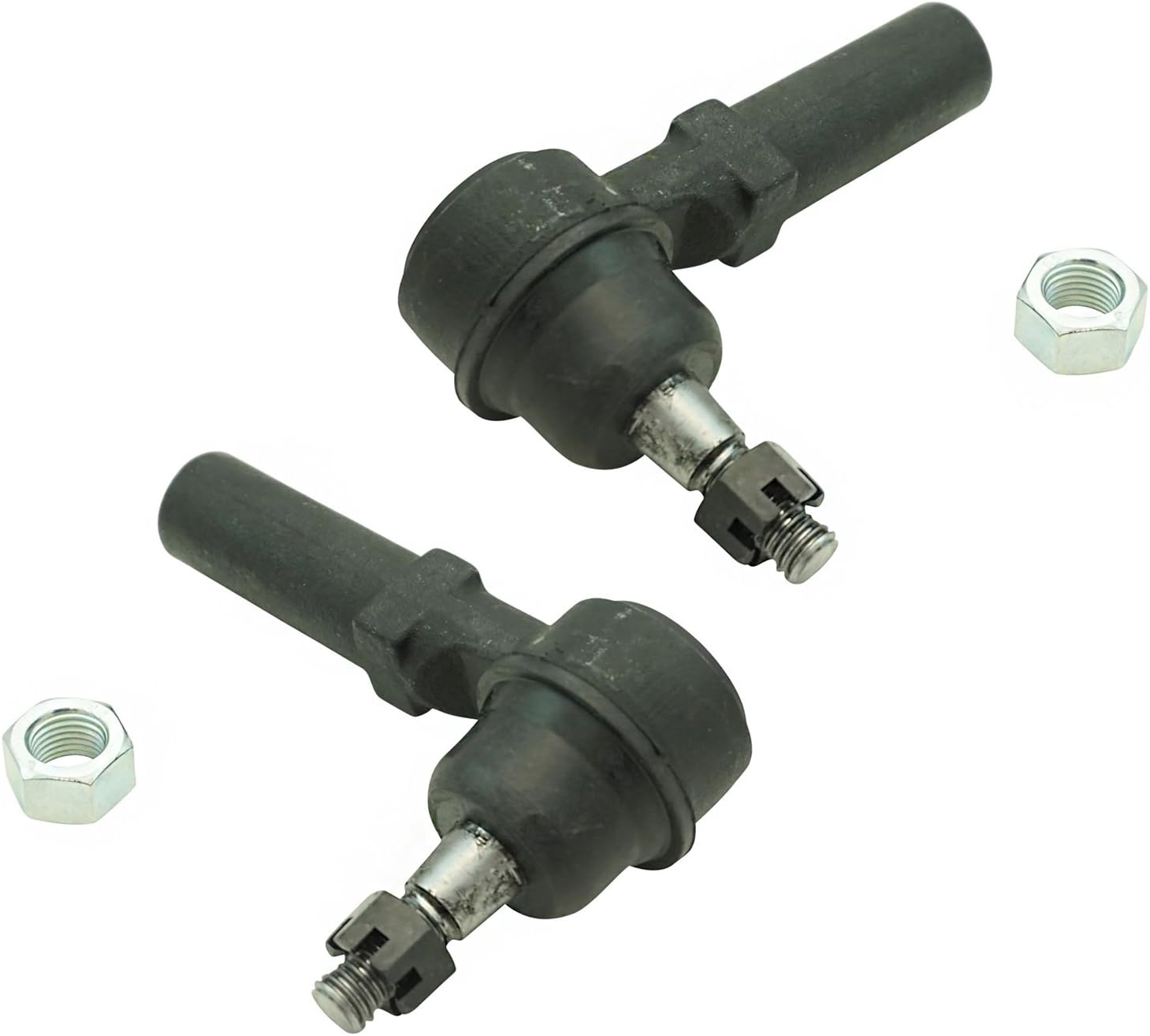 TRQ Front Outer Tie Rod Set 2 Piece Compatible with 2004-2009 Cadillac XLR 1984-2013 Chevrolet Corvette