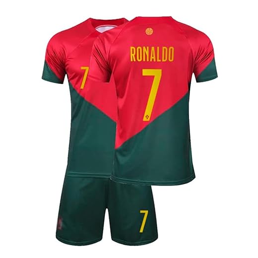 Kids soccer jersey boys jersey kit football suit soccer jersey shorts set for sports fan
