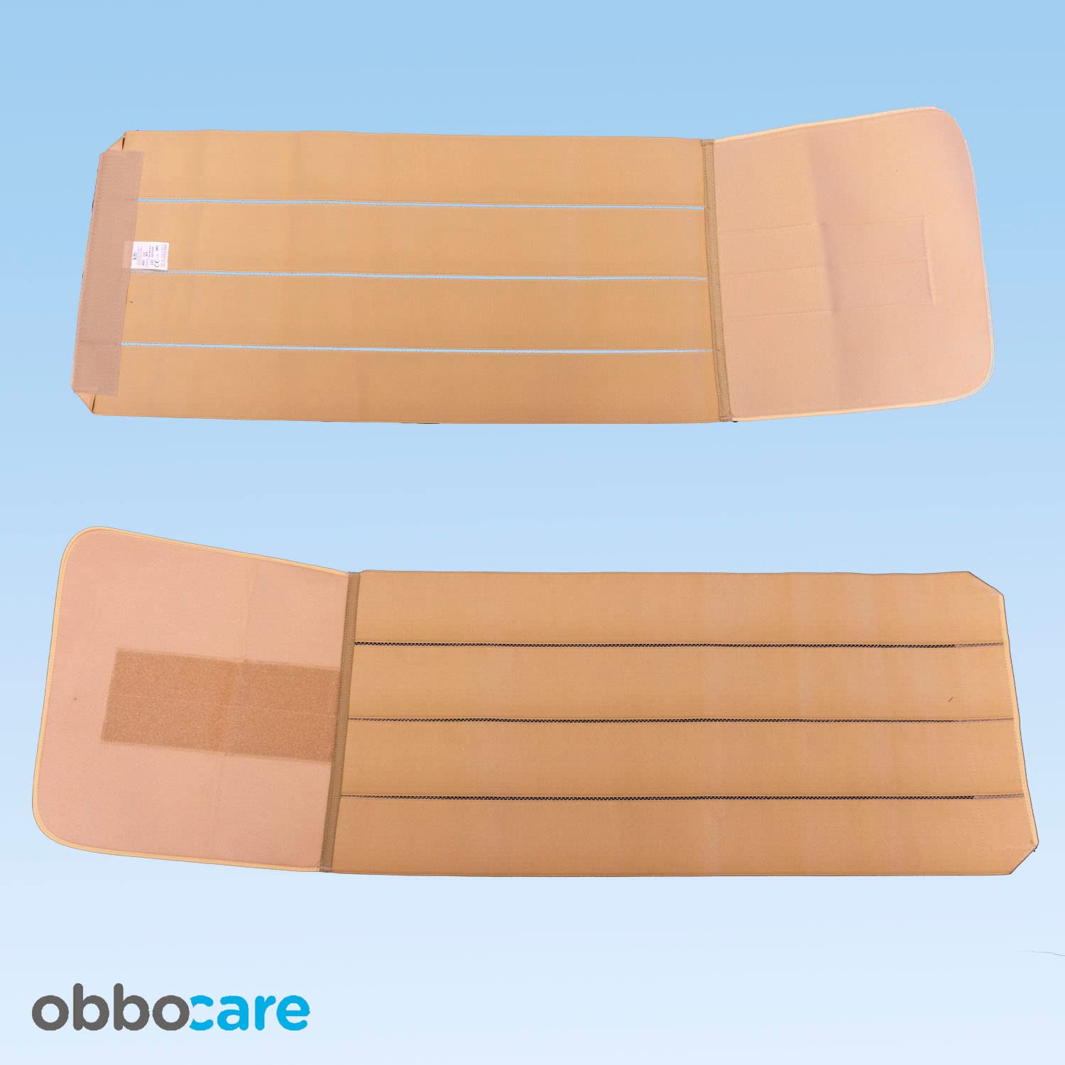 Bandaje Abdominal Standard Con 4 Bandas Elásticas Que Permiten Una Óptima Adaptación A Cada Perfil Anatómico. Color Beige. Talla Xl