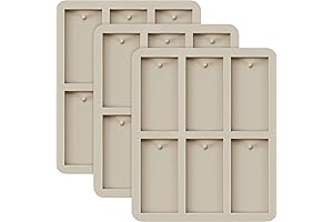 Patelai Silicone Keychain Molds for Epoxy Resin