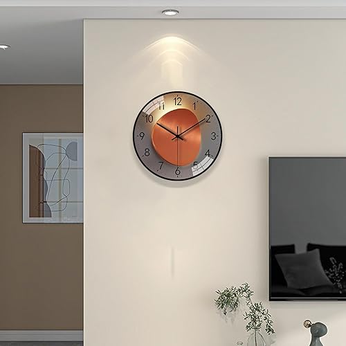 Miniatura 4 de Wall Clock, 8 Inch Silent Non Ticking Modern Wall Clock, Clear and Easy to Read for Living Room Meeting Rooms Bedroom Kitchen Office Decor