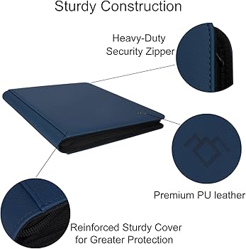 Amazon.co.jp: GrinOwl 16ポケットカードバインダー トレーディング