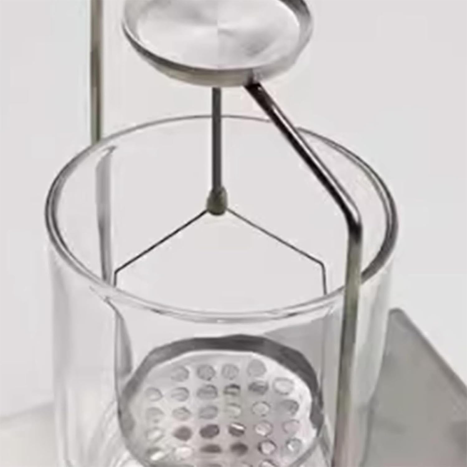 Kit para la determinación de la Densidad: Accesorio de balanza de precisión para básculas de Laboratorio, Ideal para Pruebas de Densidad de sólidos y líquidos.