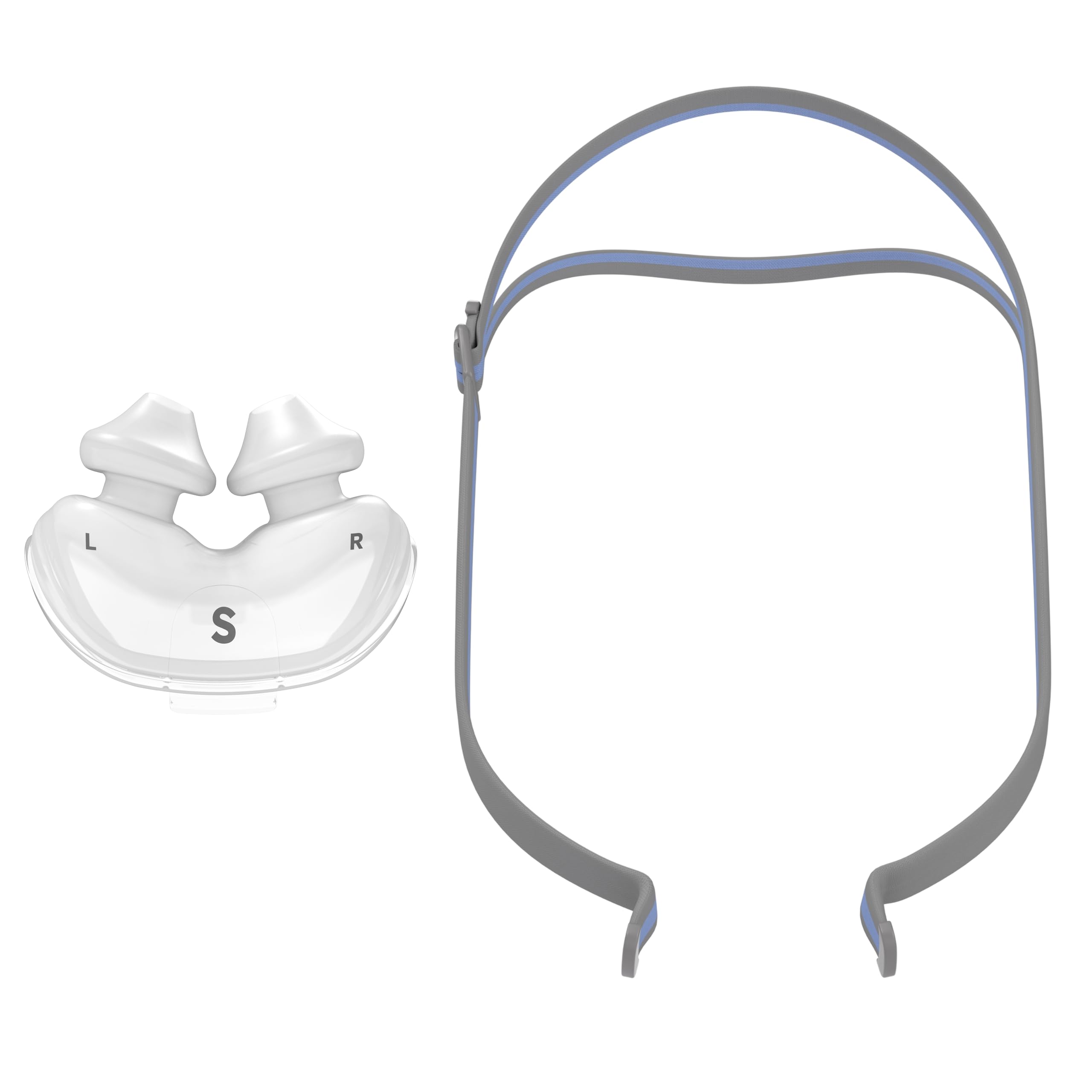 Amazon.com: ResMed 套組- AirFit P10 鼻枕墊(小)和Airfit P10 鼻枕頭