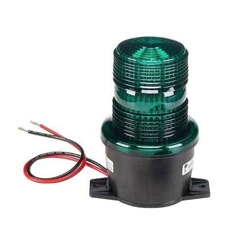 Miniatura 24 de Federal Signal Luz de advertencia de perfil bajo, estroboscópico, verde
