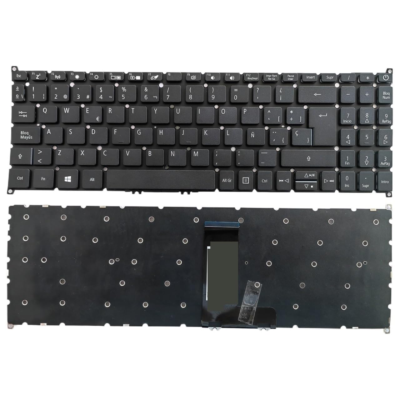 Clavier ordinateur portable pour SF315-53 A115-32 N19H1 N19C1 version SP sans retroeclairage