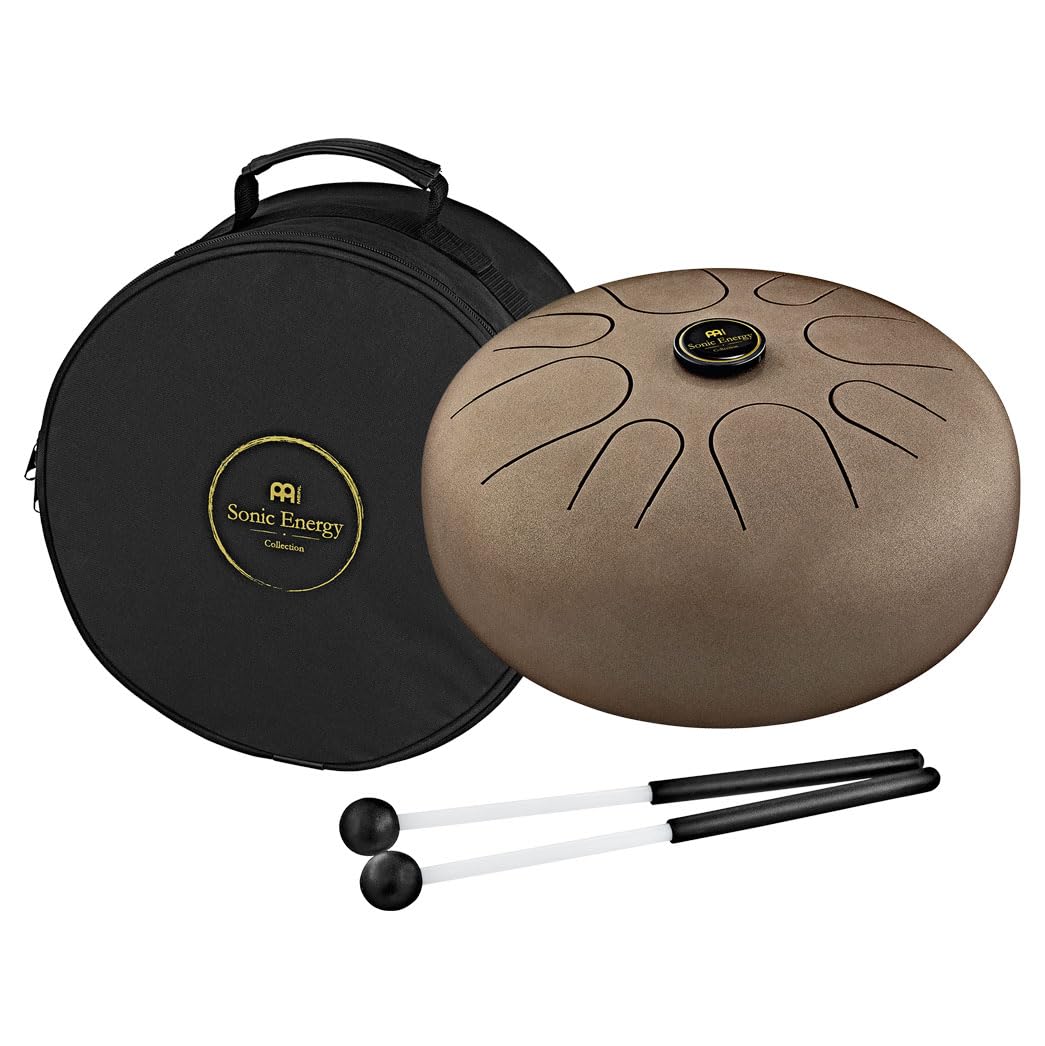 Tongue Drum In Acciaio Sonic Energy - Tamburo Meditazione La Maggiore Con Mallets