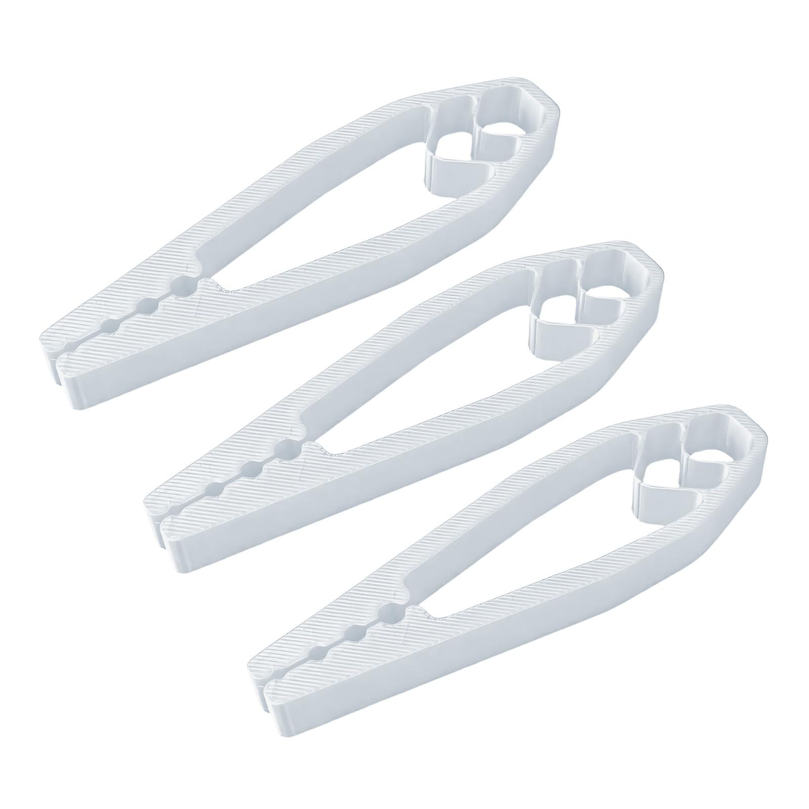 Msioytog White Ergonomic Nails Holding Device With Finger Protector For Construction And Home Improvement Nails Holder Plier