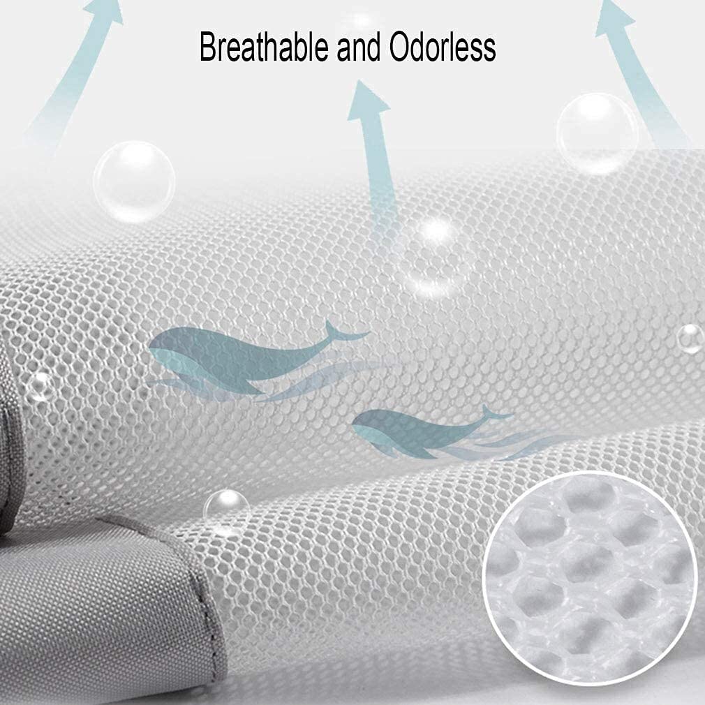 Baby Playpen Barandillas de Cama extralargas para niños pequeños Barandilla de Seguridad con Malla ventilada para niños Barandilla de elevación Vertical Altura Ajustable Anticolisi