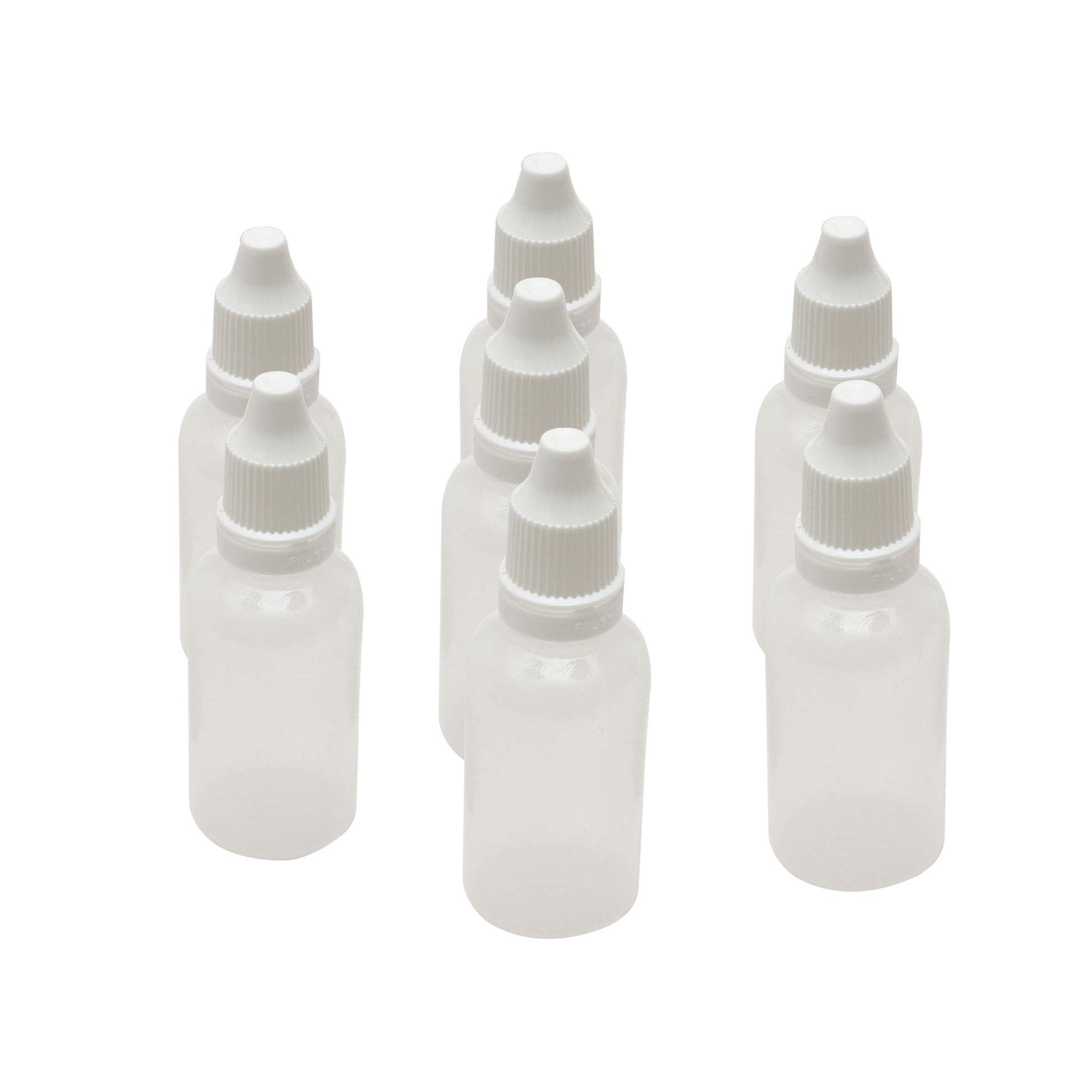 homeotrade 30 ml empty eye dropper bottle with cap and inner dropper. pack of 100 pieces for medicine,oils,liquids