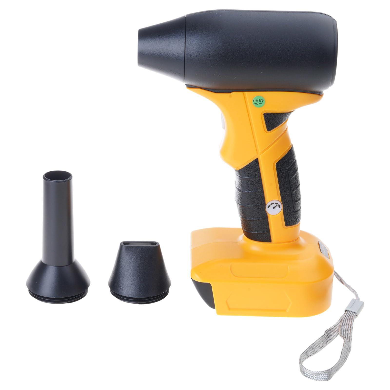 YHAILI Small Blower Cordless Violent Fan Compatibles with 18-20V Battery 4 Adjustable Speeds for Car Drying and