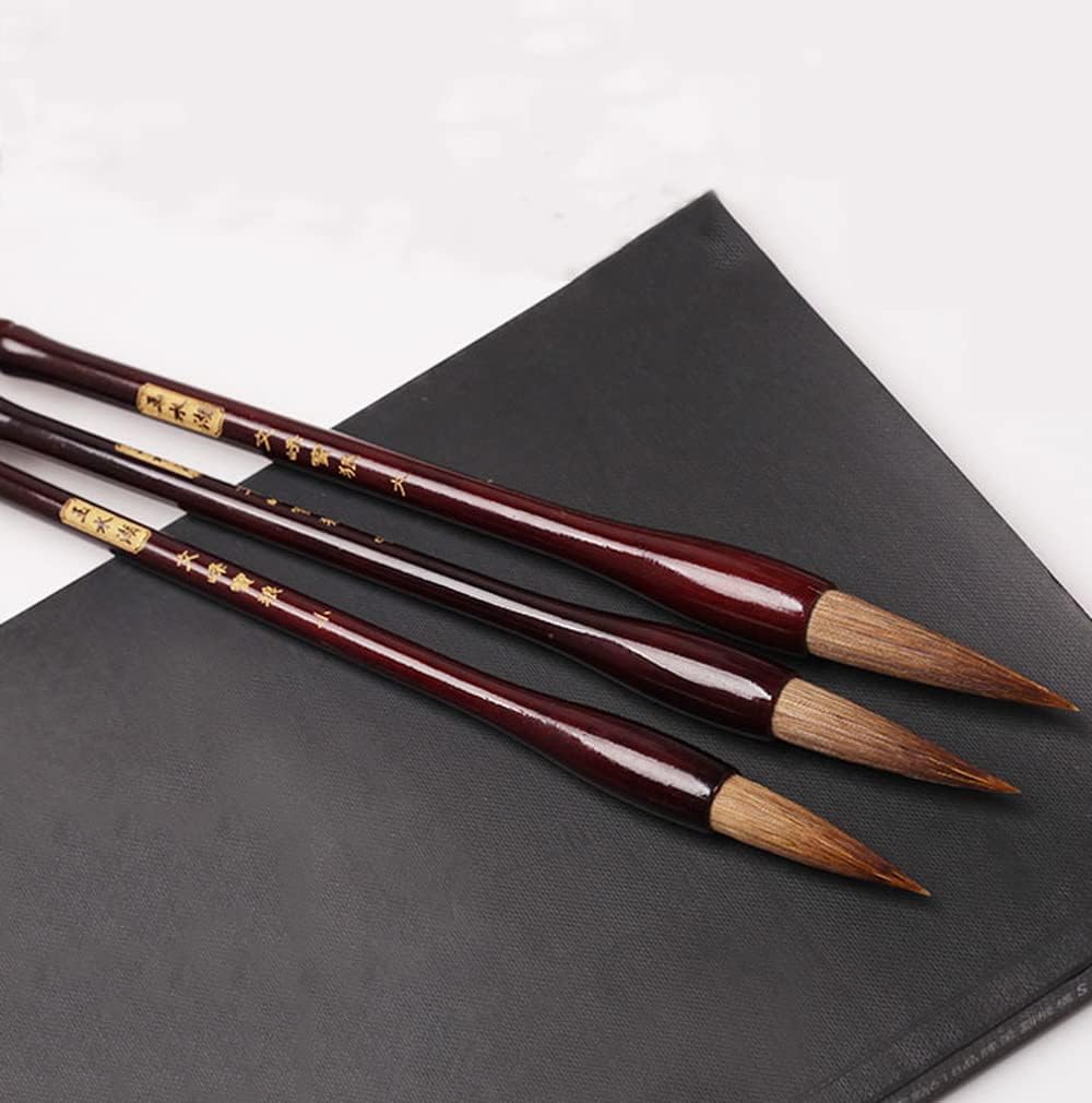 XIALON 3pcs/Set Writing Brush Beginner Calligraphy Chinese Painting Regular Script Brush