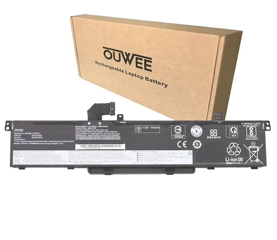 Amazon.com: OUWEE L19C6P71 Laptop Battery Compatible with