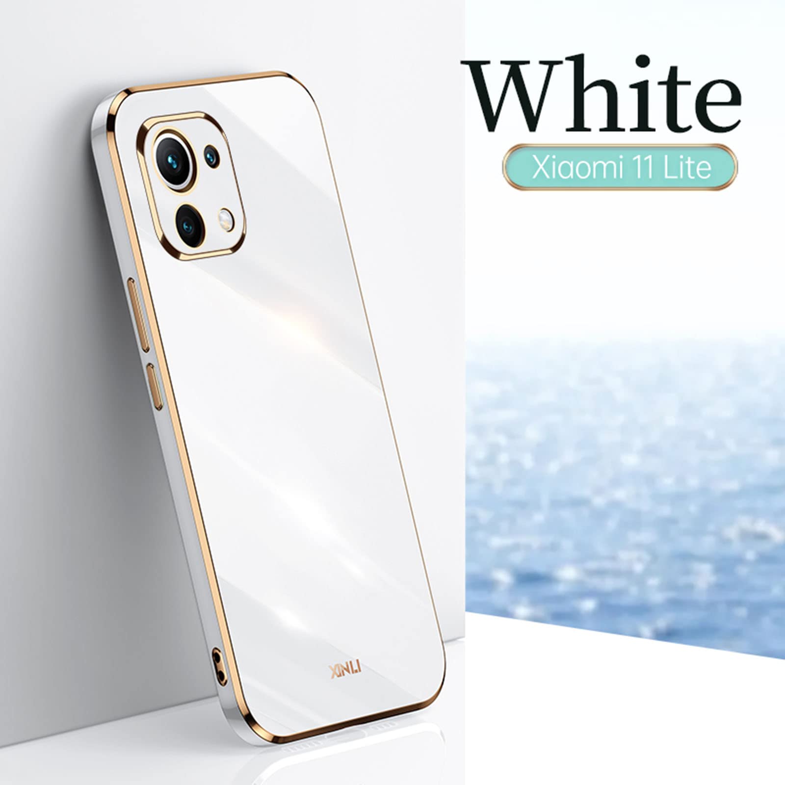 ILING Cover Per Xiaomi 11 Lite 5G NE/Xiaomi Mi 11 Lite 4G/5G, Custodia