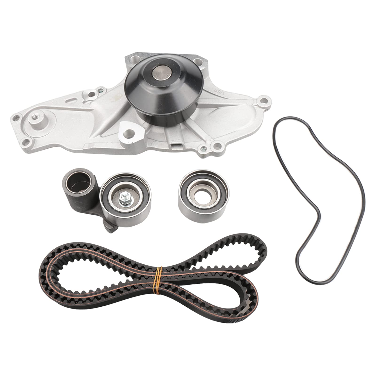 13001 Timing Belt Kit w/Water Pump for Honda V6 'J' Engine 2003-17 Accord 3.0/3.5, 05-15 for Pilot/Odyssey Ridgelin 3.5, for Acura TL RL MDX TSX RDX, for Saturn Vue, J35A/Y/Z J30A JNA1 J32 J37