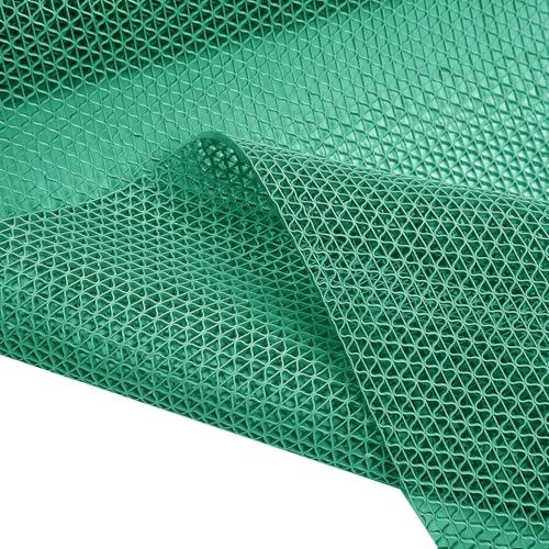 Tapete de drenaje de PVC resistente de 5 mm para cocina y exterior azul 2