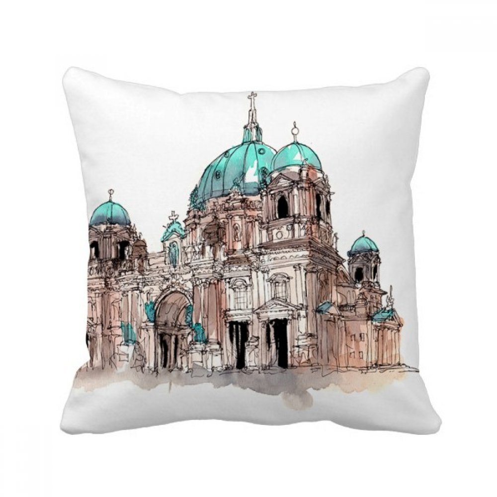 Oreiller Big Ben Grande-Bretagne multicolore, le cadeau de decoration ideal