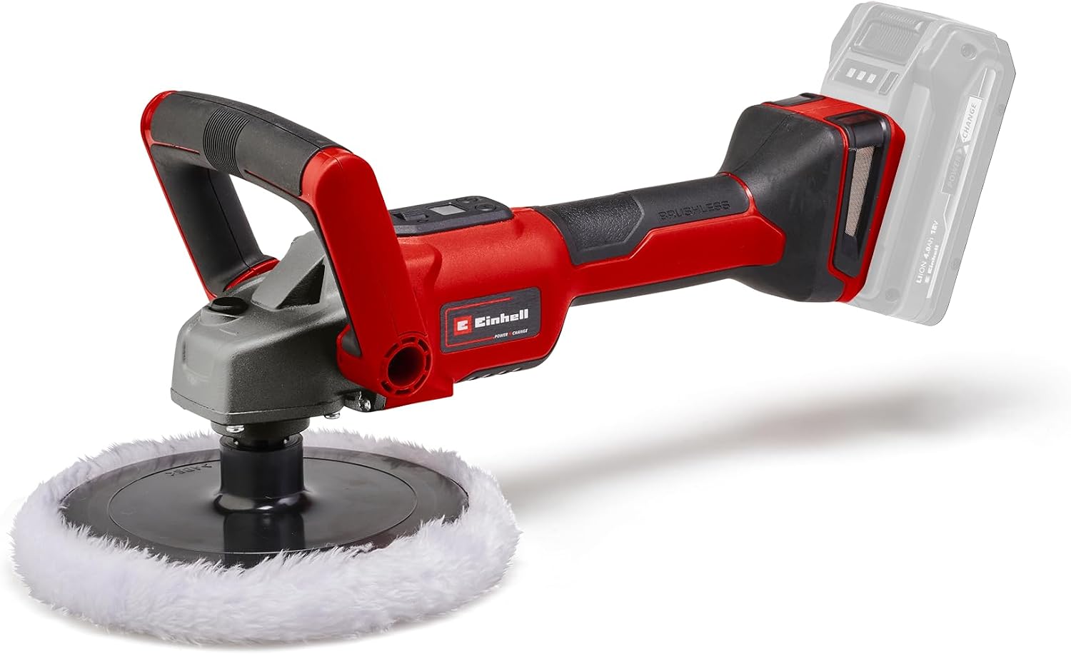 Einhell Akülü Polisaj/Zımpara Makinesi CE-CP 18/180 Li E-Solo Power X-Change (18V, kömürsüz motor, elektronik devir ayarı, akü dahil değildir) - 2093320