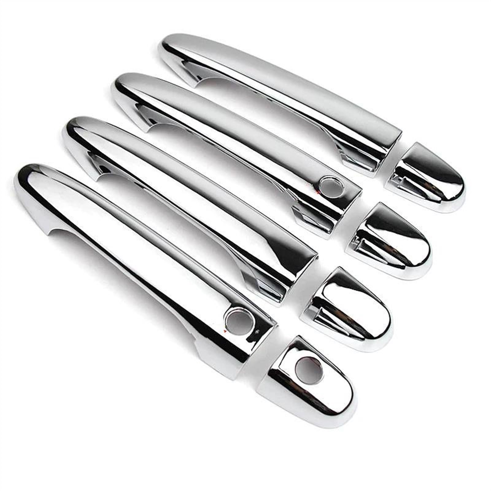 Csspdm D Chrome Carbon Fiber Car Oor Handle Covers For Civic 2012 2013 2014 2015 2016 Trim Styling Accessories(D)
