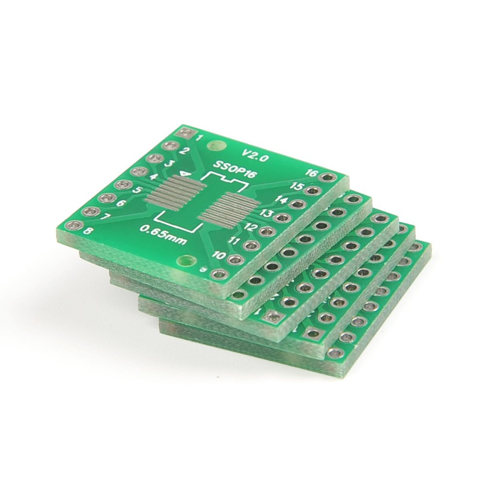 40pcs PCB Proto Boards SMD to DIP Adapter Plate Converter TQFP (32 44 48 64 84 100) SOP SSOP TSSOP 8 10 14 16 20 23 24 28