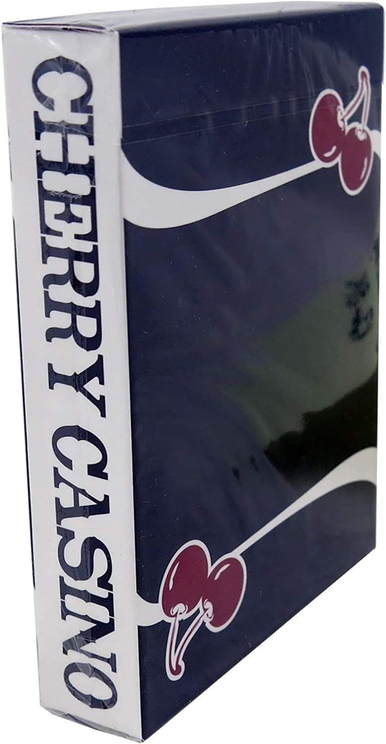 Cherry Casino True Black (Black Hawk) Playing Cards by Pure Imagination Projects
