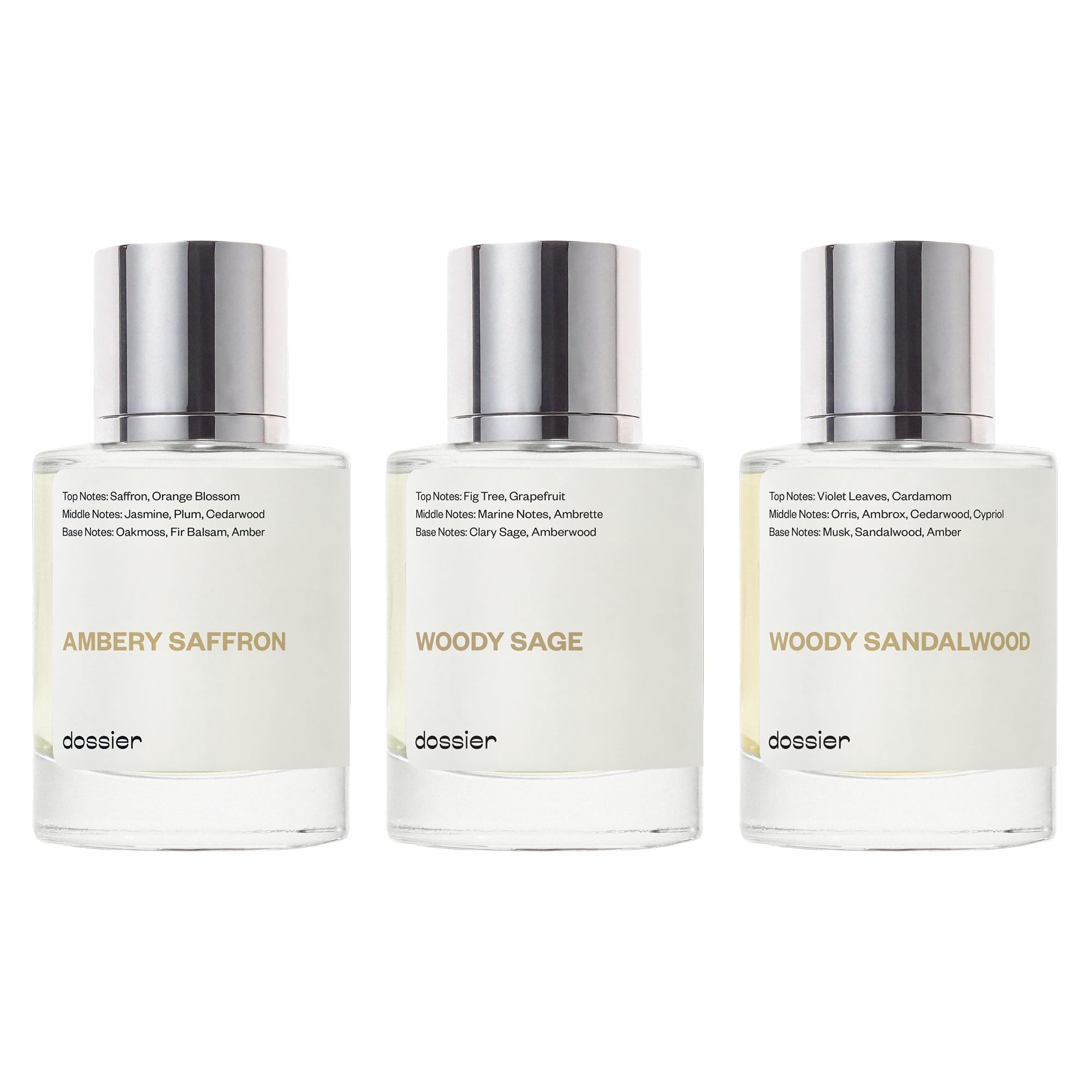 Amazon.com : Dossier - Universal Crowd Pleasers Trio Set - 3 x Eau