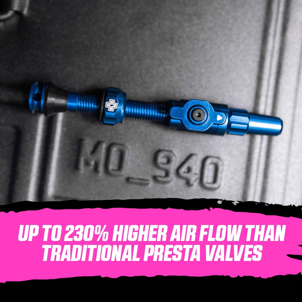 Amazon.co.jp: Muc-Off Big Bore Lite チューブレスバルブ、レッド