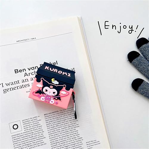 Miniatura 8 de Funda de carga de dibujos animados para Airpod 2 y 1 generación, funda de silicona suave a prueba de golpes, accesorios divertidos para Airpod 21