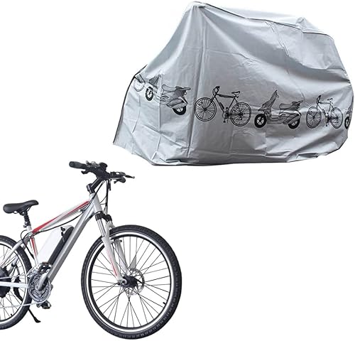 Mednkoku Cubiertas de bicicleta contra el polvo, la lluvia, protección UV, impermeable, cubierta de bicicleta para interiores y exteriores, cubierta