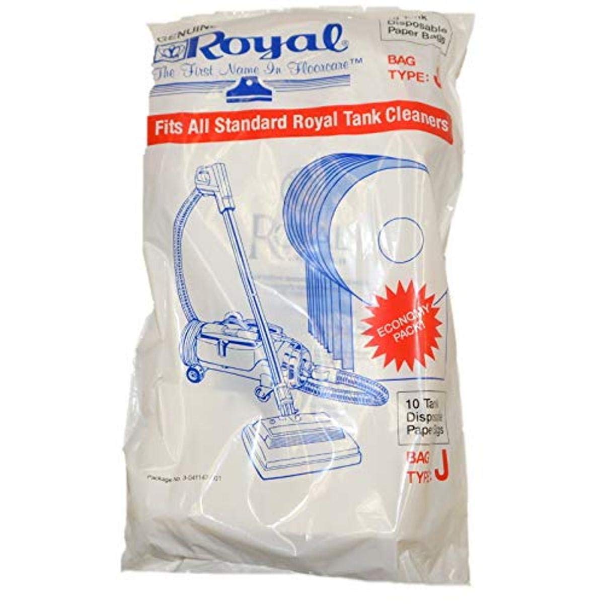 Eureka CV-1 Central Vac 6 Gallon Paper Bags 3 PK Bags : 110056