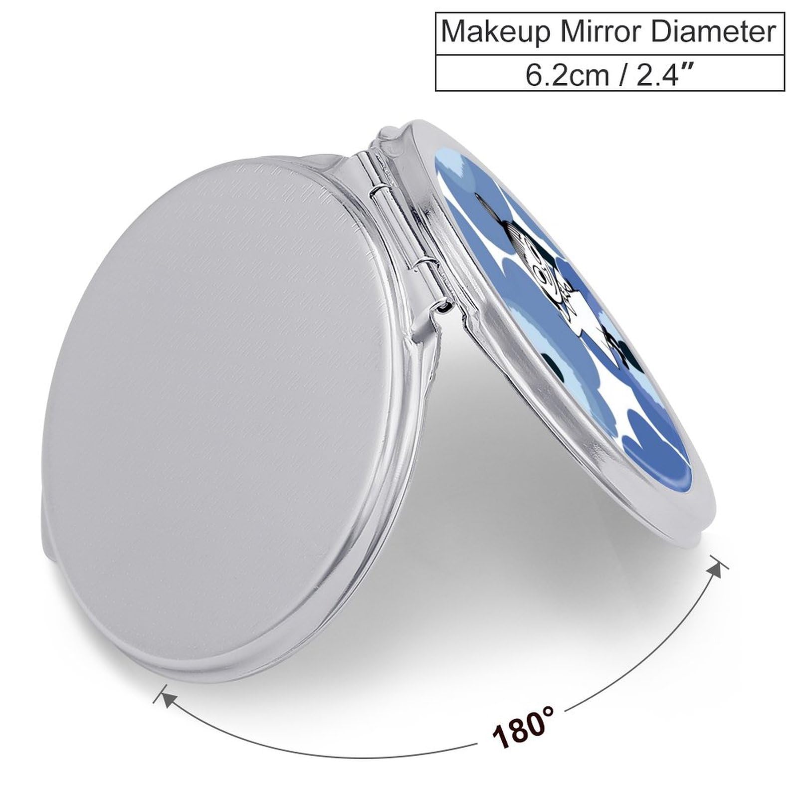 Amazon.co.jp: ムーミン リトルミイ 鏡 ミラー メイクミラー 携帯