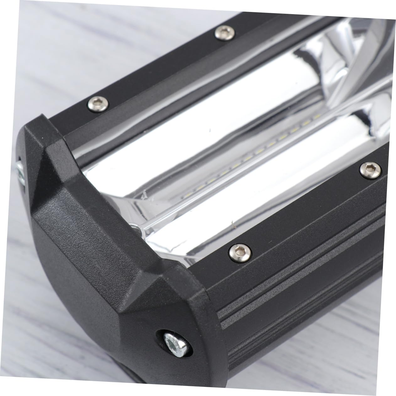 Yardwe 2piezas Barra de Luz de Techo Faros LED para Coche Doble Hilera Luz Haz Combinado para Todoterreno Tractor Barco