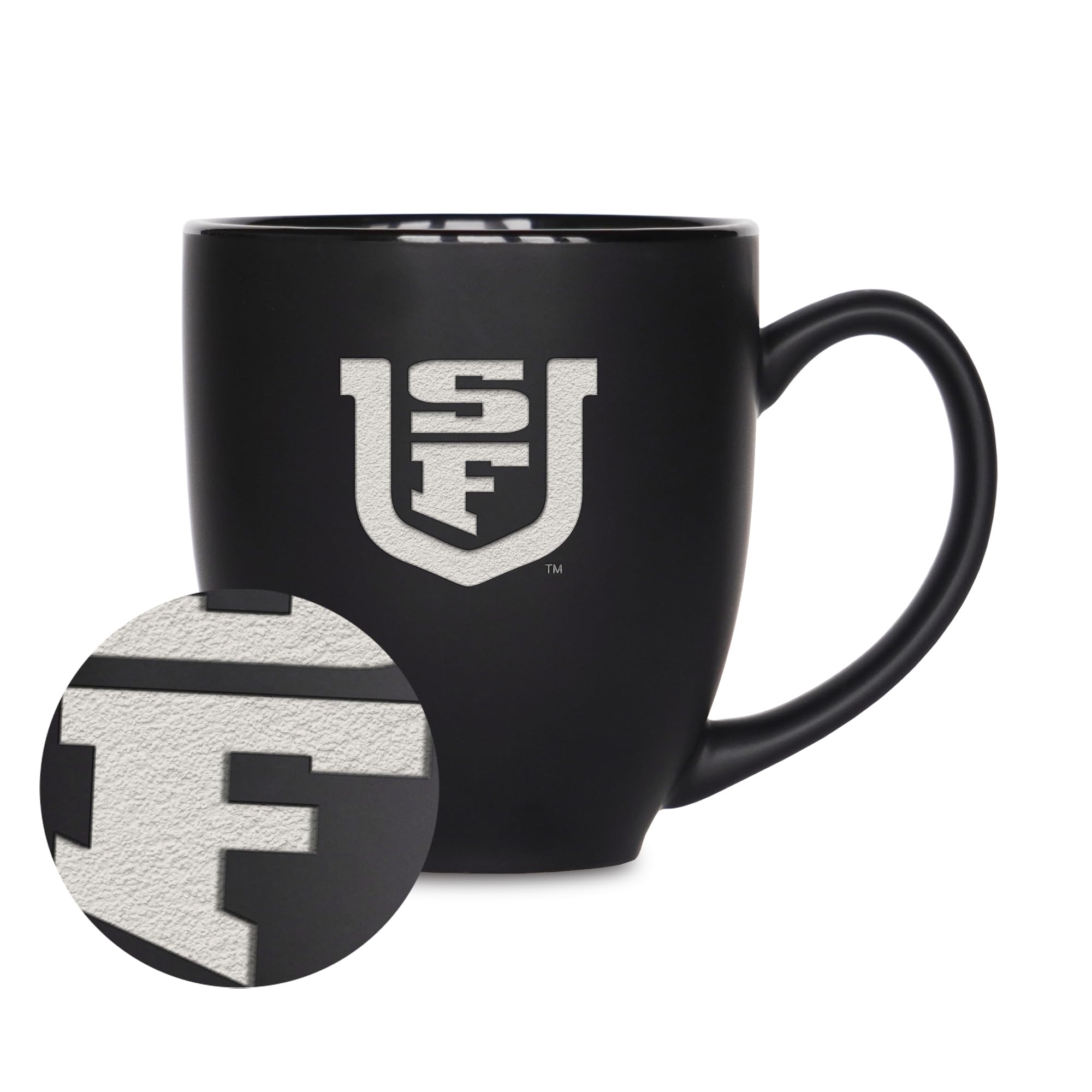 Mug San Francisco Dons NCAA tasse bistro en céramique pour café chaud au bureau