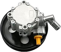 Vista 8 de Chefull Bomba de dirección asistida con polea Compatible con 2007 2008 2009 2010 2011 para Jeep Wrangler (JK) para 3.8L V6, bomba de asistencia